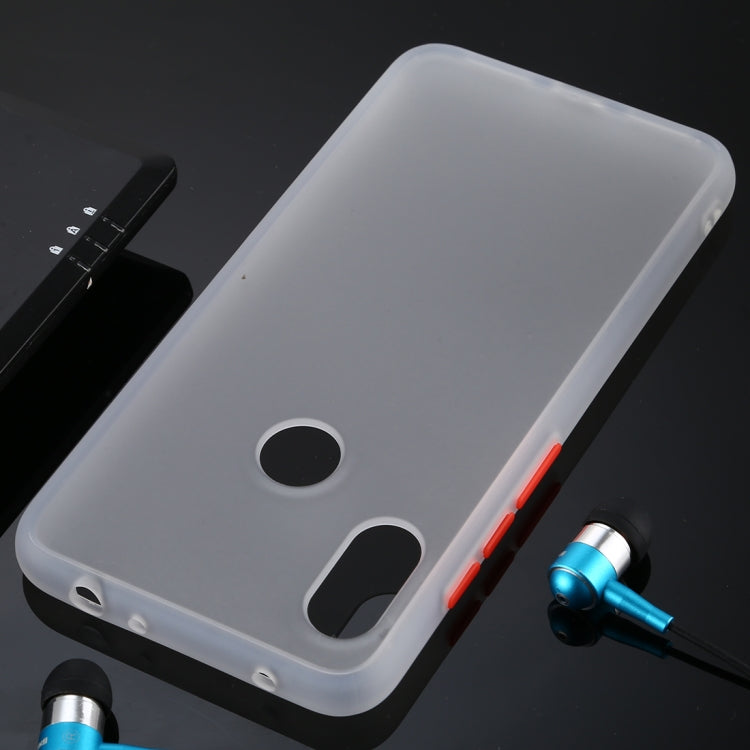 For Xiaomi Redmi Note 6 Skin Hand Feeling Series Anti-fall Frosted PC+ TPU Case