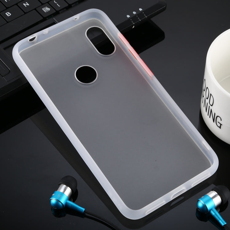 For Xiaomi Redmi Note 6 Skin Hand Feeling Series Anti-fall Frosted PC+ TPU Case
