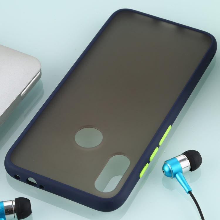 For Xiaomi Redmi Note 7 Skin Hand Feeling Series Anti-fall Frosted PC+ TPU Case