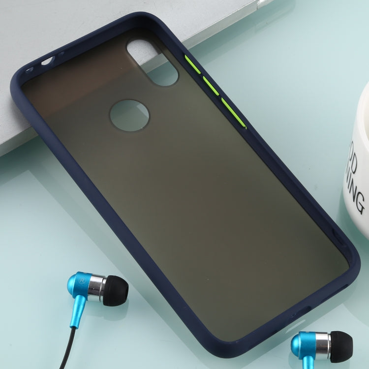 For Xiaomi Redmi Note 7 Skin Hand Feeling Series Anti-fall Frosted PC+ TPU Case