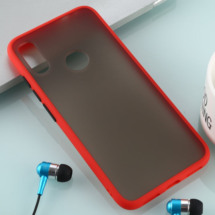 For Xiaomi Redmi Note 7 Skin Hand Feeling Series Anti-fall Frosted PC+ TPU Case