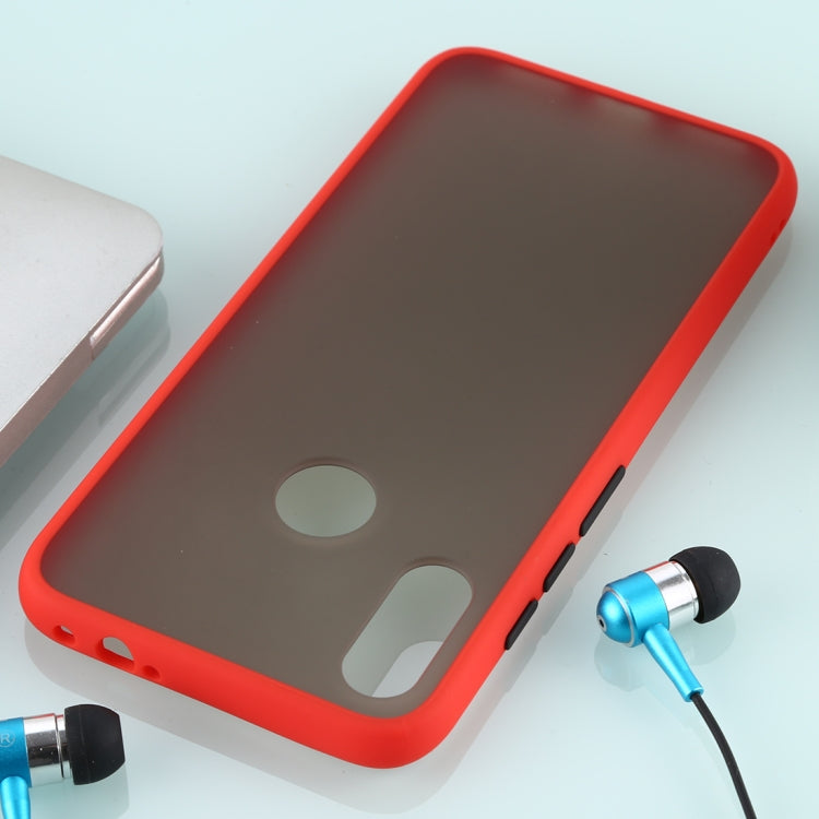 For Xiaomi Redmi Note 7 Skin Hand Feeling Series Anti-fall Frosted PC+ TPU Case