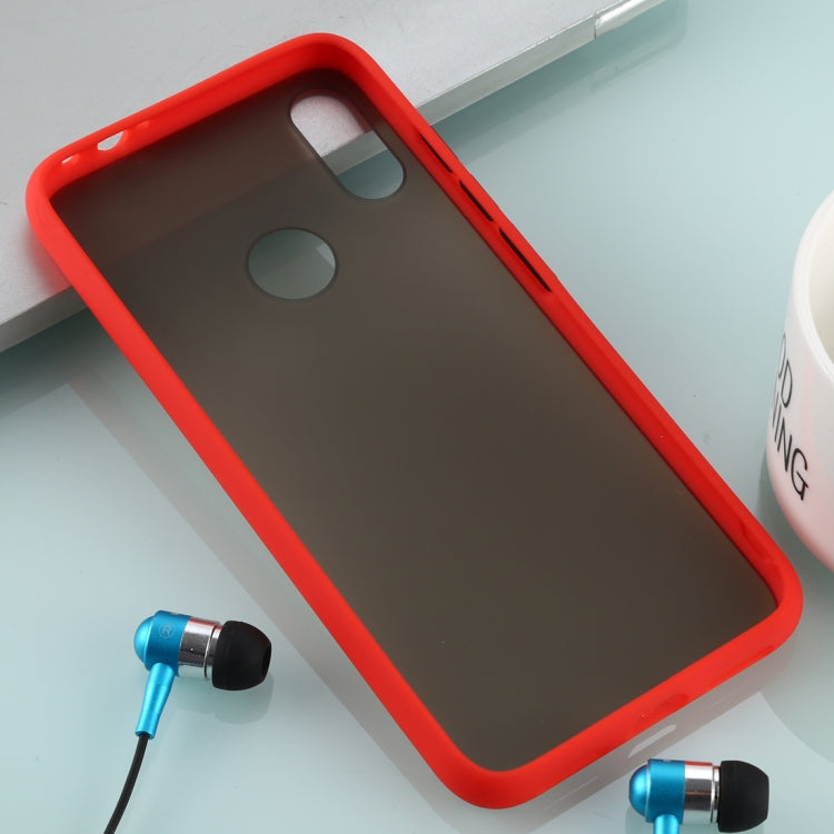 For Xiaomi Redmi Note 7 Skin Hand Feeling Series Anti-fall Frosted PC+ TPU Case