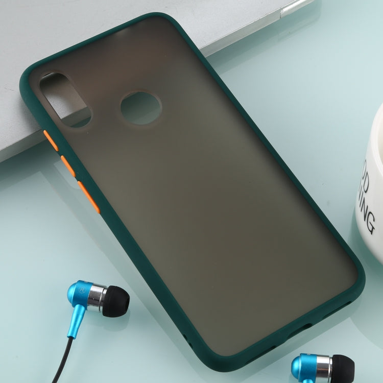 For Xiaomi Redmi Note 7 Skin Hand Feeling Series Anti-fall Frosted PC+ TPU Case