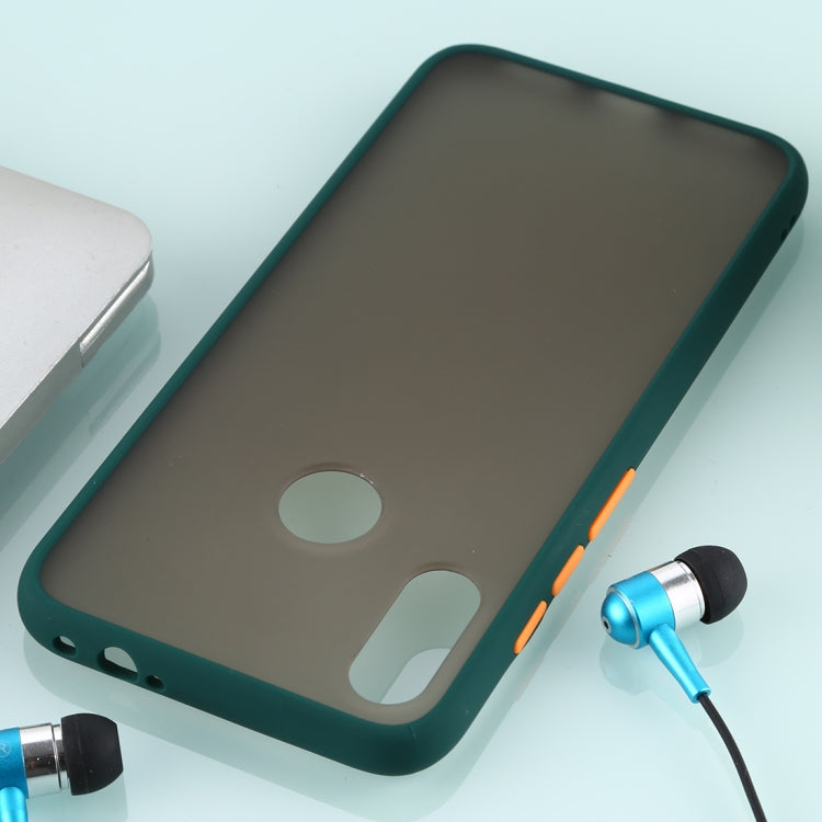 For Xiaomi Redmi Note 7 Skin Hand Feeling Series Anti-fall Frosted PC+ TPU Case