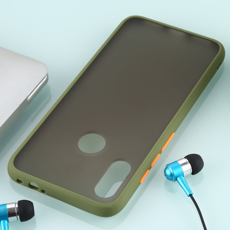 For Xiaomi Redmi Note 7 Skin Hand Feeling Series Anti-fall Frosted PC+ TPU Case