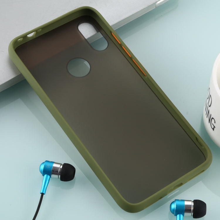 For Xiaomi Redmi Note 7 Skin Hand Feeling Series Anti-fall Frosted PC+ TPU Case