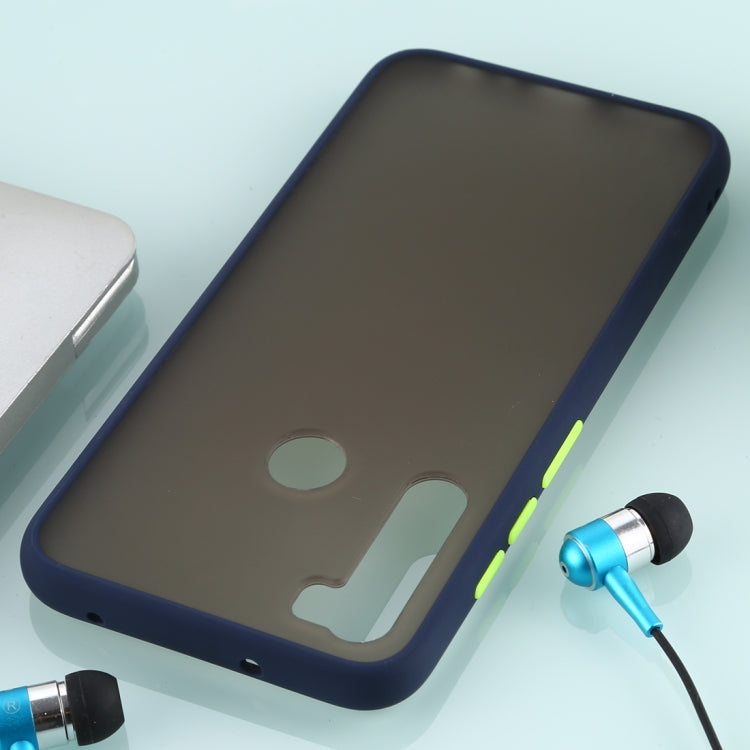 For Xiaomi Redmi Note 8 Skin Hand Feeling Series Anti-fall Frosted PC+ TPU Case