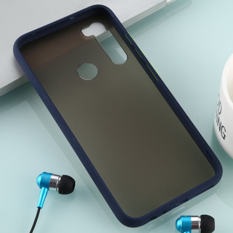 For Xiaomi Redmi Note 8 Skin Hand Feeling Series Anti-fall Frosted PC+ TPU Case