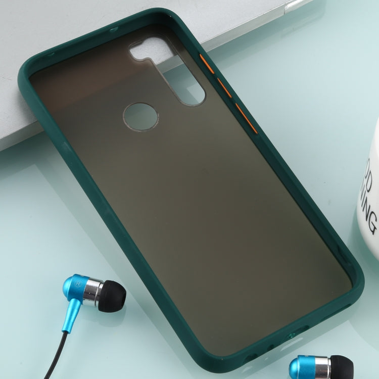 For Xiaomi Redmi Note 8 Skin Hand Feeling Series Anti-fall Frosted PC+ TPU Case