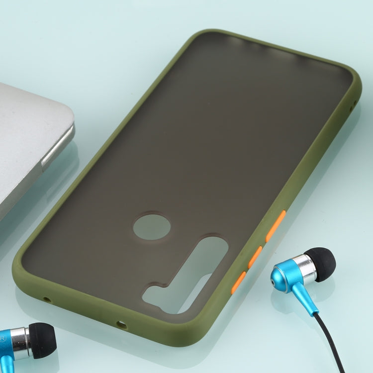 For Xiaomi Redmi Note 8 Skin Hand Feeling Series Anti-fall Frosted PC+ TPU Case