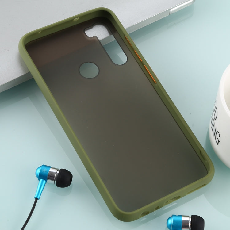 For Xiaomi Redmi Note 8 Skin Hand Feeling Series Anti-fall Frosted PC+ TPU Case