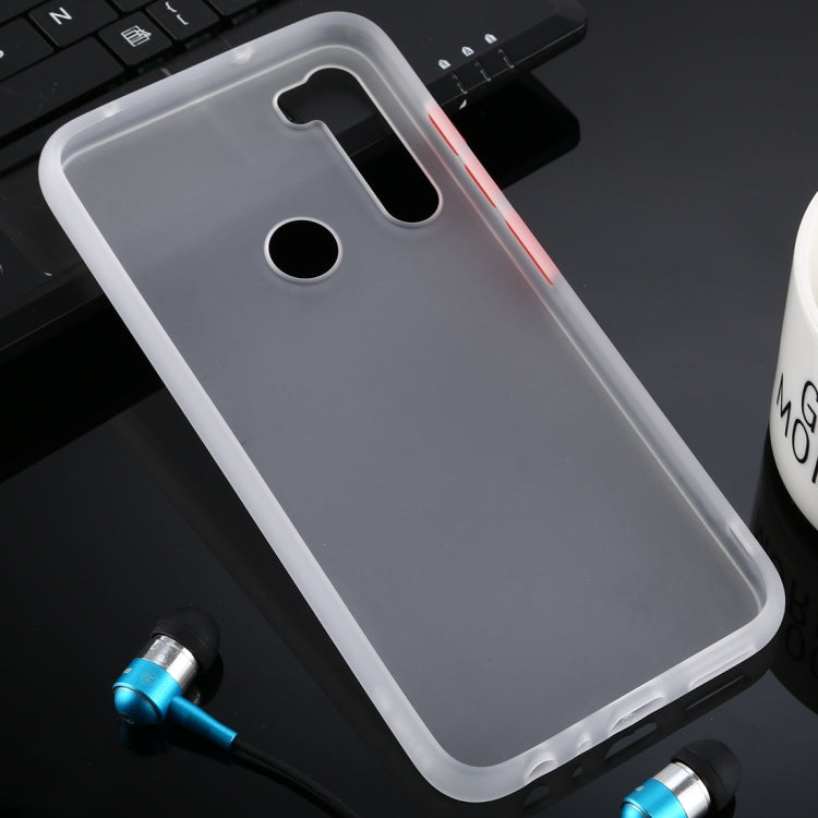 For Xiaomi Redmi Note 8 Skin Hand Feeling Series Anti-fall Frosted PC+ TPU Case