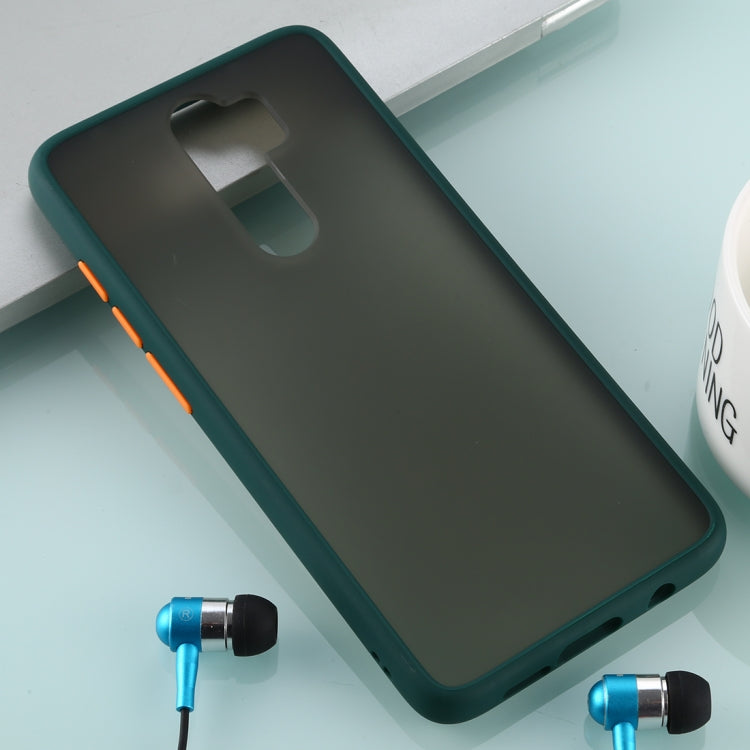 For Xiaomi Redmi Note 8 Pro Skin Hand Feeling Series Anti-fall Frosted PC+ TPU Case