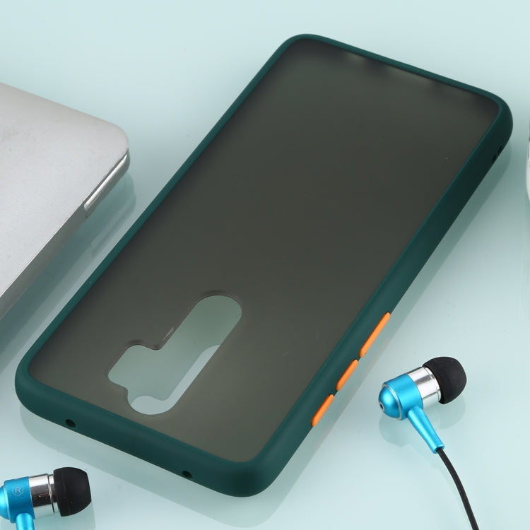 For Xiaomi Redmi Note 8 Pro Skin Hand Feeling Series Anti-fall Frosted PC+ TPU Case