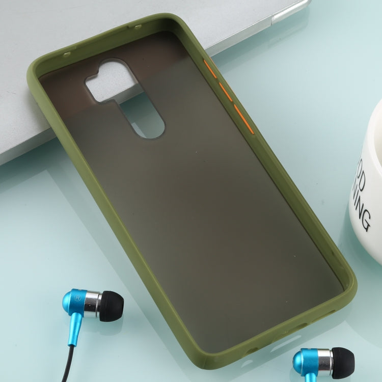 For Xiaomi Redmi Note 8 Pro Skin Hand Feeling Series Anti-fall Frosted PC+ TPU Case