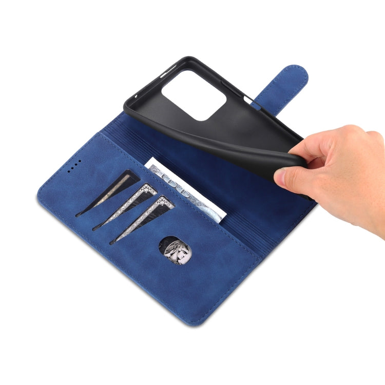 For Xiaomi Mi 11T / 11T Pro AZNS Skin Feel Calf Texture Horizontal Flip Phone Leather Case