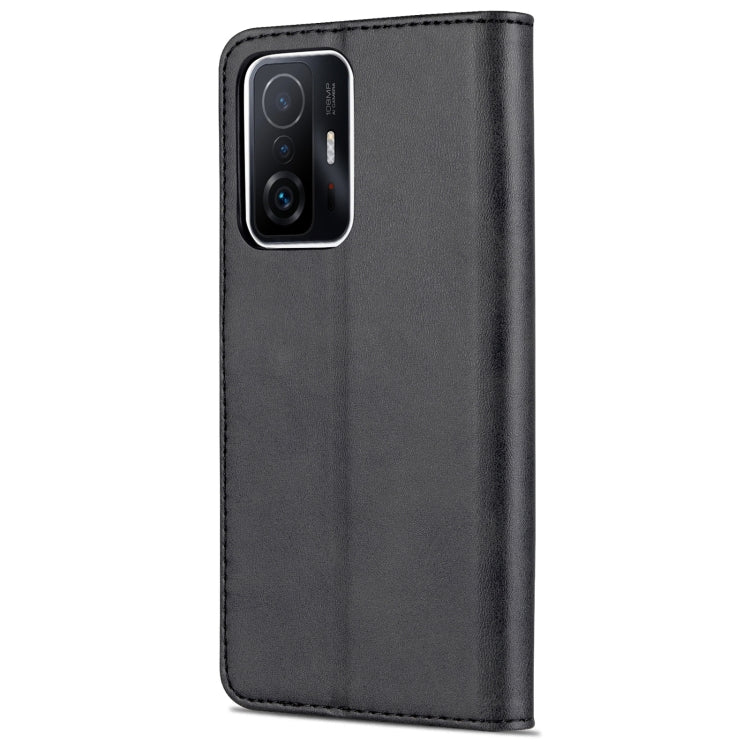 For Xiaomi Mi 11T / 11T Pro AZNS Skin Feel Calf Texture Horizontal Flip Phone Leather Case