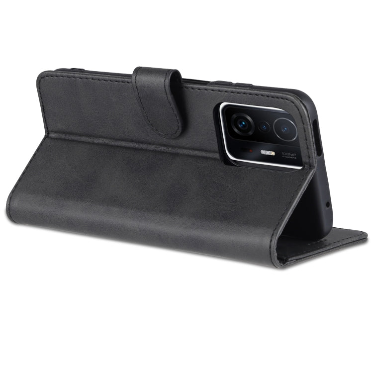 For Xiaomi Mi 11T / 11T Pro AZNS Skin Feel Calf Texture Horizontal Flip Phone Leather Case