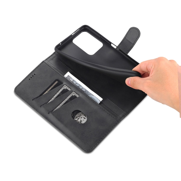 For Xiaomi Mi 11T / 11T Pro AZNS Skin Feel Calf Texture Horizontal Flip Phone Leather Case