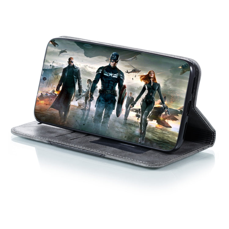 For Xiaomi Redmi 7 Splicing Color Magnetic Hem Horizontal Flip Leather Case with Holder & Card Slots