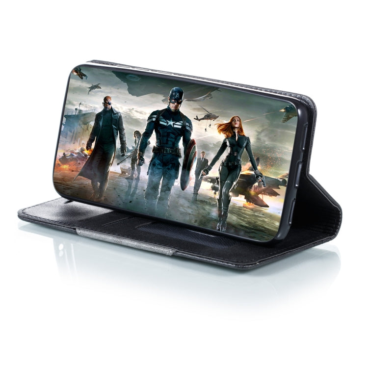 For Xiaomi Redmi 7A Splicing Color Magnetic Hem Horizontal Flip Leather Case with Holder & Card Slots