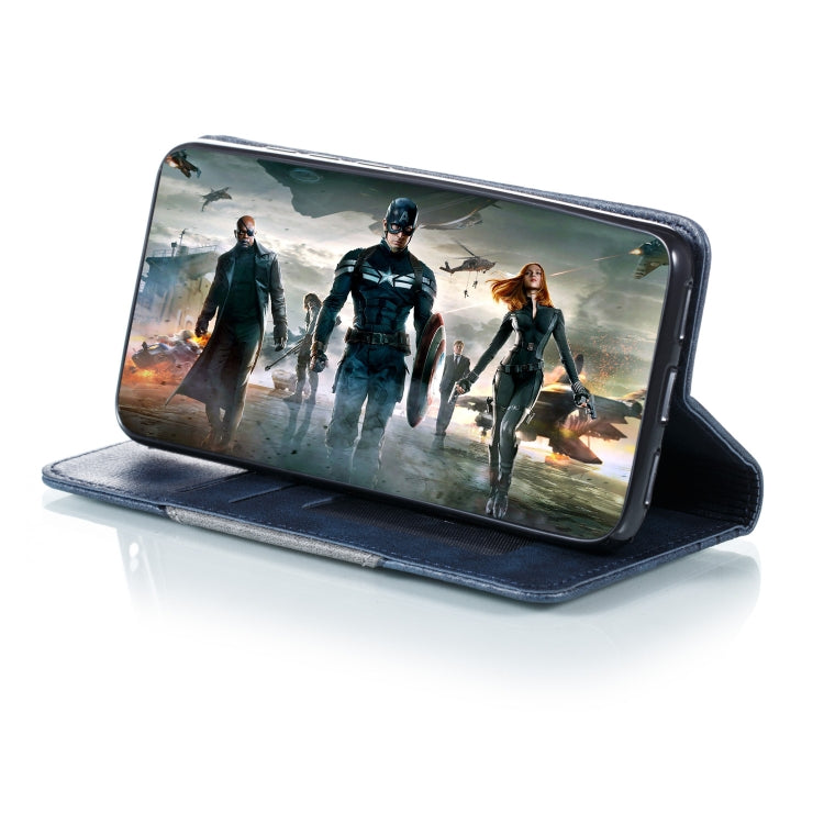 For Xiaomi Redmi 7A Splicing Color Magnetic Hem Horizontal Flip Leather Case with Holder & Card Slots