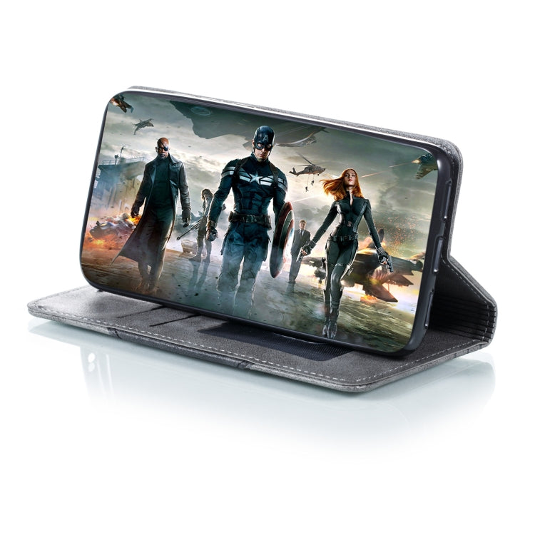 For Xiaomi Redmi 7A Splicing Color Magnetic Hem Horizontal Flip Leather Case with Holder & Card Slots