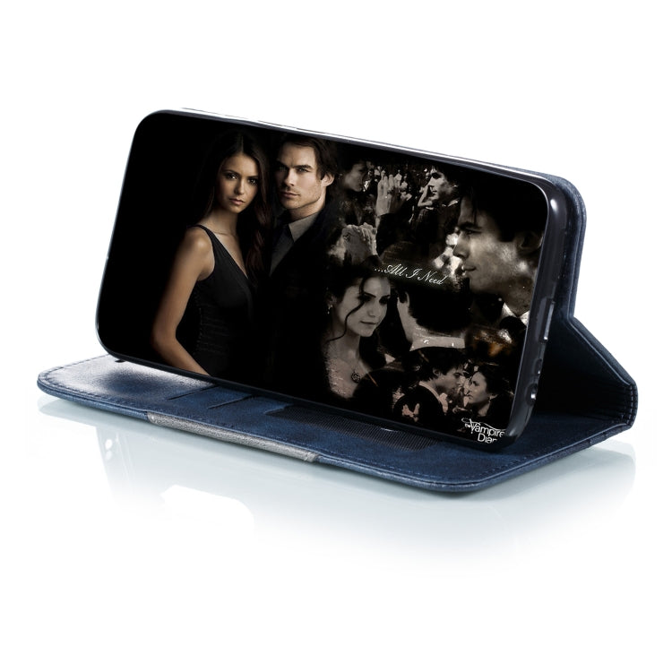 For Xiaomi Redmi 8 Splicing Color Magnetic Hem Horizontal Flip Leather Case with Holder & Card Slots