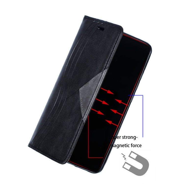 For Xiaomi Redmi K20/K20 Pro/Mi 9T Splicing Color Magnetic Hem Horizontal Flip Leather Case with Holder & Card Slots