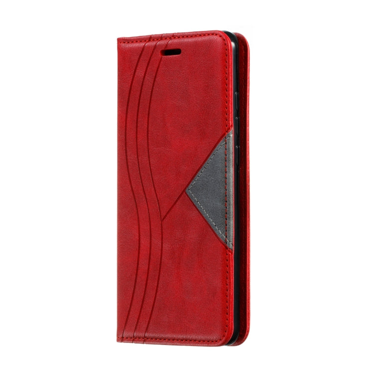 For Xiaomi Redmi K20/K20 Pro/Mi 9T Splicing Color Magnetic Hem Horizontal Flip Leather Case with Holder & Card Slots