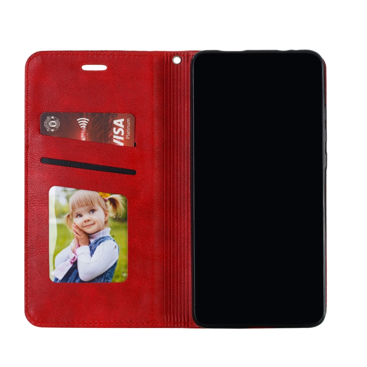 For Xiaomi Redmi K20/K20 Pro/Mi 9T Splicing Color Magnetic Hem Horizontal Flip Leather Case with Holder & Card Slots