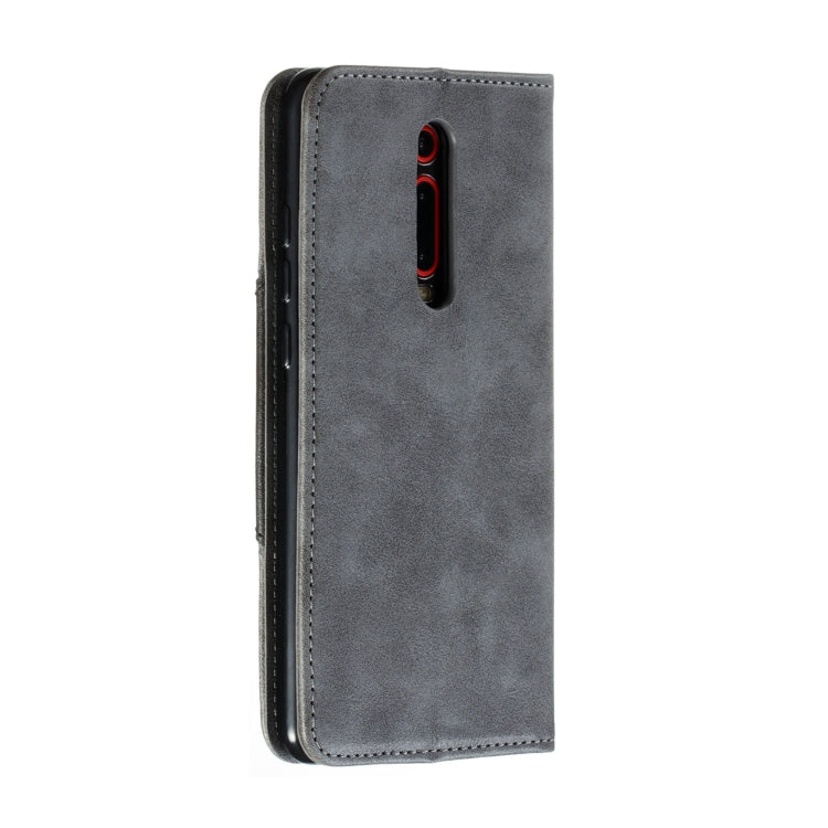 For Xiaomi Redmi K20/K20 Pro/Mi 9T Splicing Color Magnetic Hem Horizontal Flip Leather Case with Holder & Card Slots