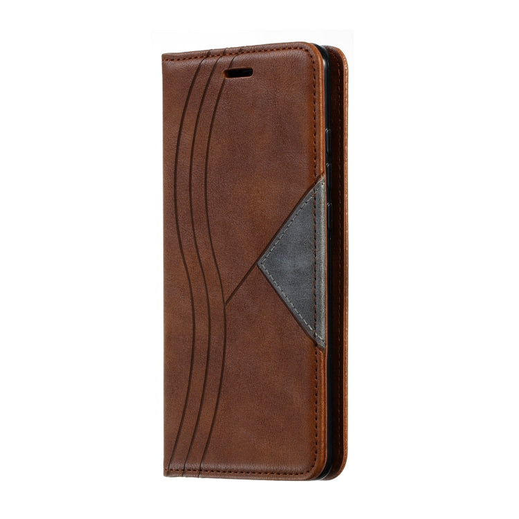 For Xiaomi Redmi K20/K20 Pro/Mi 9T Splicing Color Magnetic Hem Horizontal Flip Leather Case with Holder & Card Slots