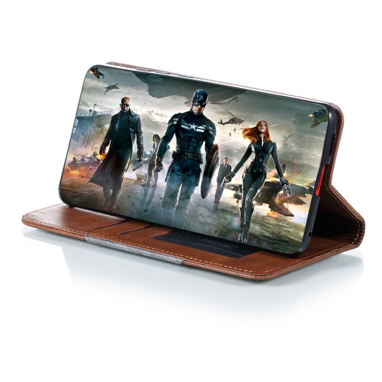 For Xiaomi Redmi K20/K20 Pro/Mi 9T Splicing Color Magnetic Hem Horizontal Flip Leather Case with Holder & Card Slots