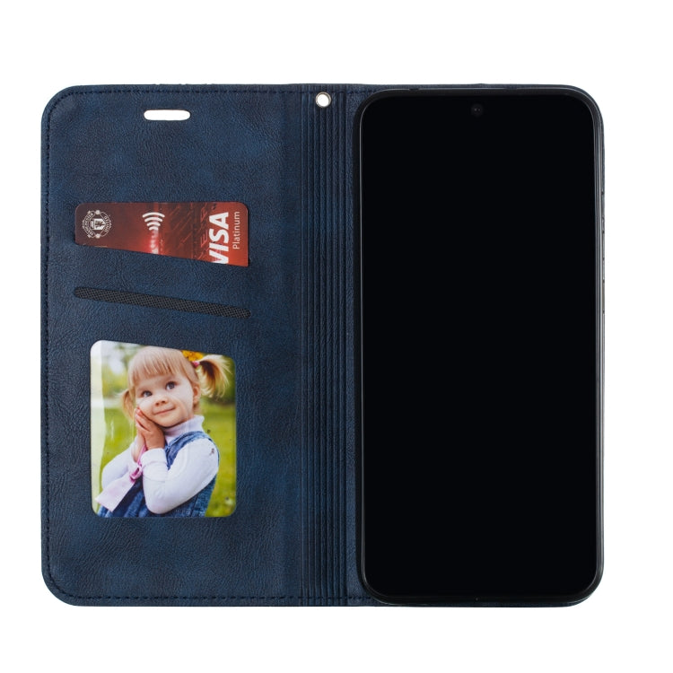 For Xiaomi Redmi Note 8 Splicing Color Magnetic Hem Horizontal Flip Leather Case with Holder & Card Slots