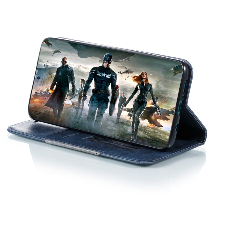 For Xiaomi Redmi Note 8 Pro Splicing Color Magnetic Hem Horizontal Flip Leather Case with Holder & Card Slots