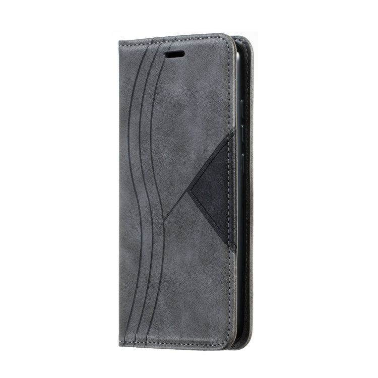 For Xiaomi Mi CC9e / Mi A3 Splicing Color Magnetic Hem Horizontal Flip Leather Case with Holder & Card Slots