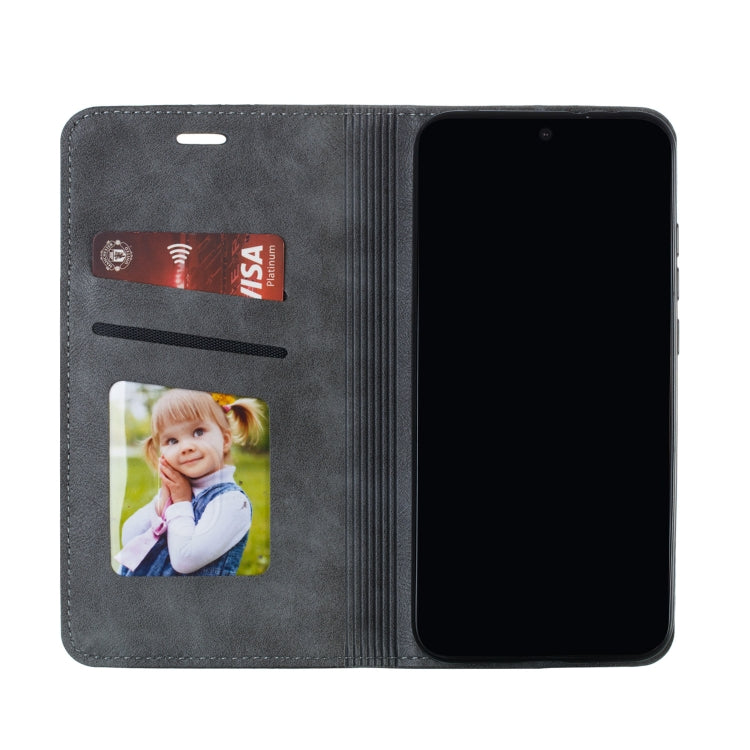 For Xiaomi Mi CC9e / Mi A3 Splicing Color Magnetic Hem Horizontal Flip Leather Case with Holder & Card Slots