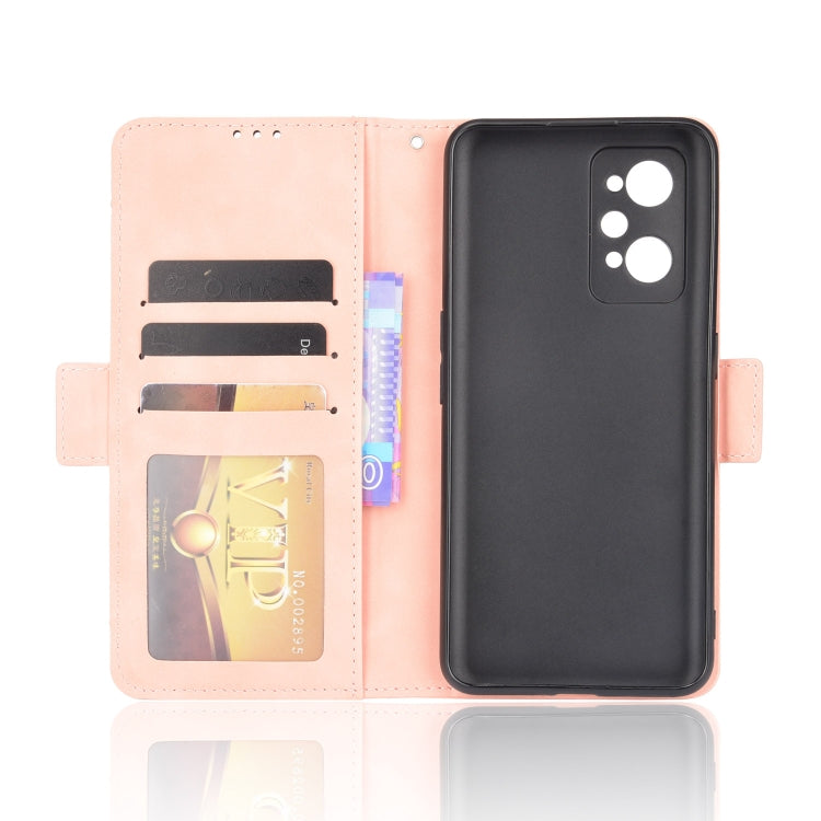 For OPPO Realme GT Neo2 Skin Feel Calf Pattern Horizontal Flip Leather Phone Case with Holder & Card Slots & Photo Frame