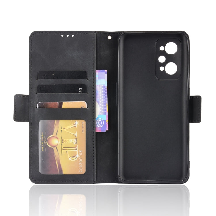 For OPPO Realme GT Neo2 Skin Feel Calf Pattern Horizontal Flip Leather Phone Case with Holder & Card Slots & Photo Frame