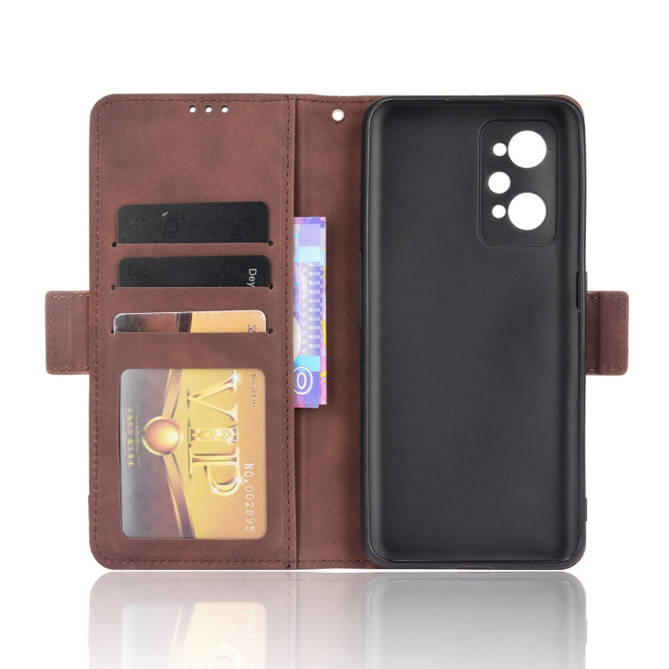 For OPPO Realme GT Neo2 Skin Feel Calf Pattern Horizontal Flip Leather Phone Case with Holder & Card Slots & Photo Frame