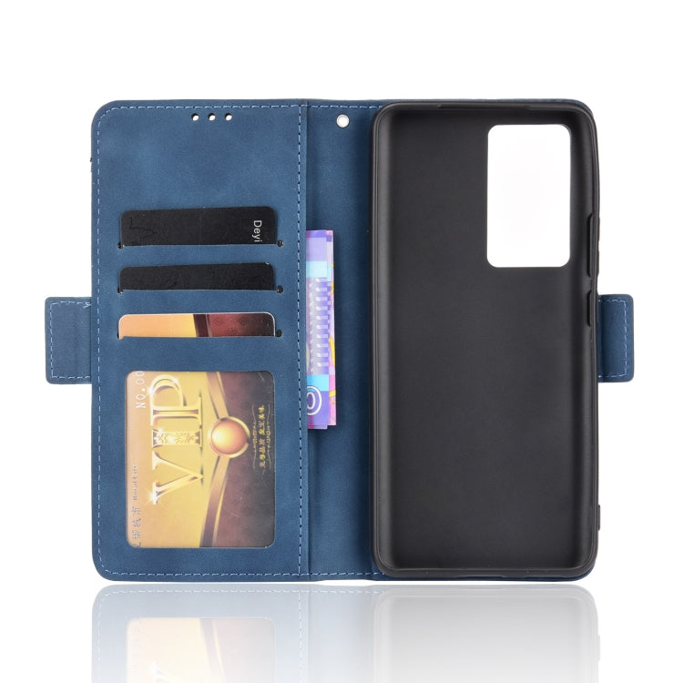 For vivo iQOO 8 Pro Skin Feel Calf Pattern Horizontal Flip Leather Phone Case with Holder & Card Slots & Photo Frame