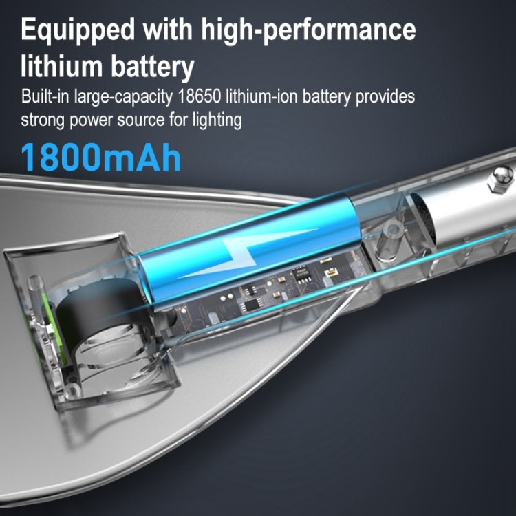 Car Multifunctional EVA Glass Snow Removal Frost Removal Tool, Style:Dual LED Lights