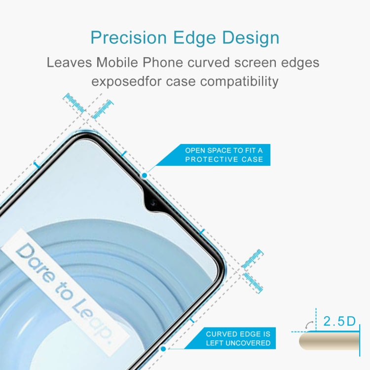 For OPPO Realme C21Y 10 PCS 0.26mm 9H 2.5D Tempered Glass Film
