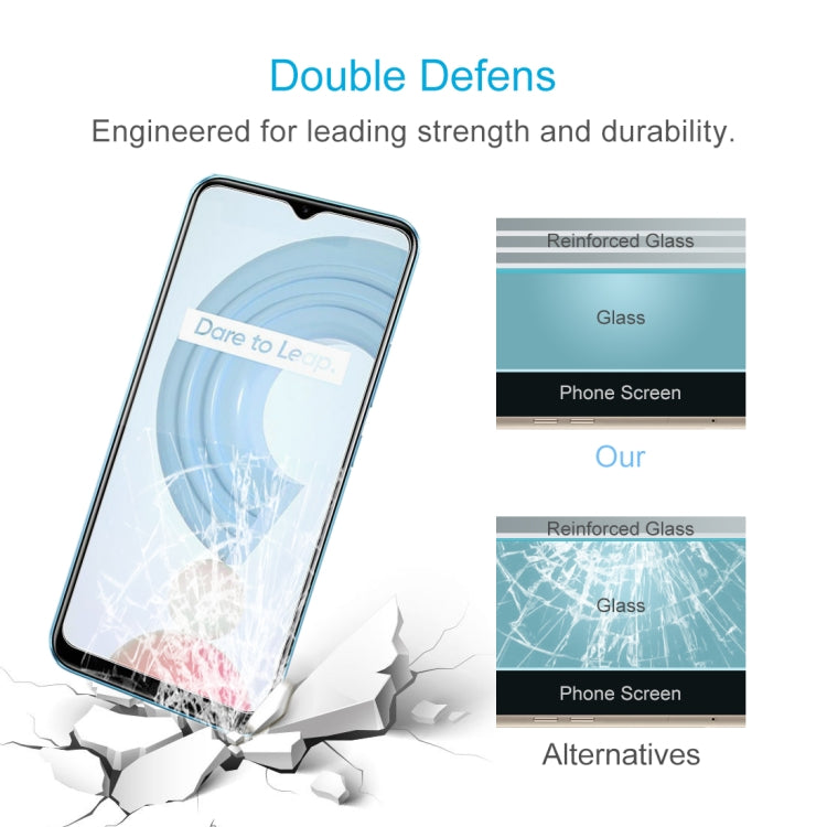 For OPPO Realme C21Y 10 PCS 0.26mm 9H 2.5D Tempered Glass Film