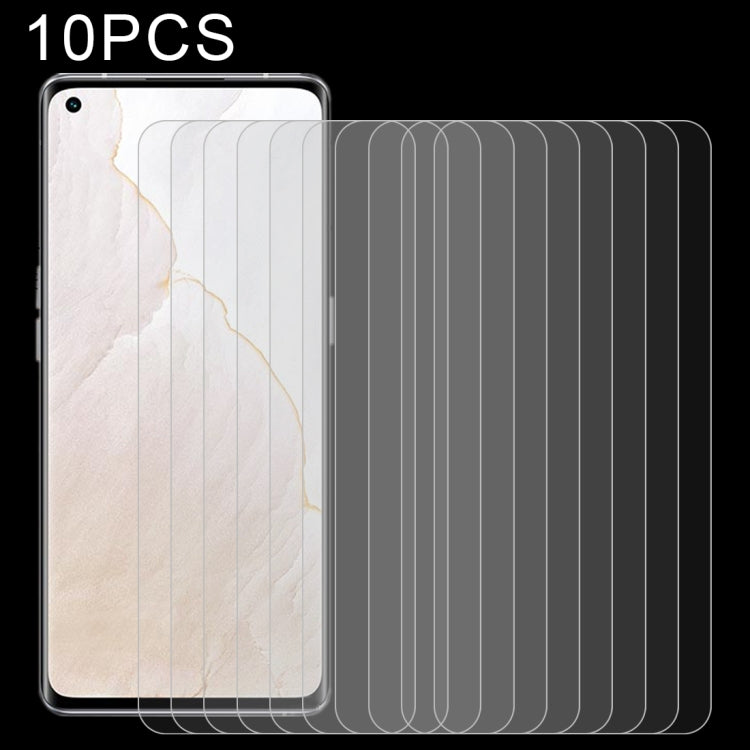For OPPO Realme GT Explorer Master 10 PCS 0.26mm 9H 2.5D Tempered Glass Film