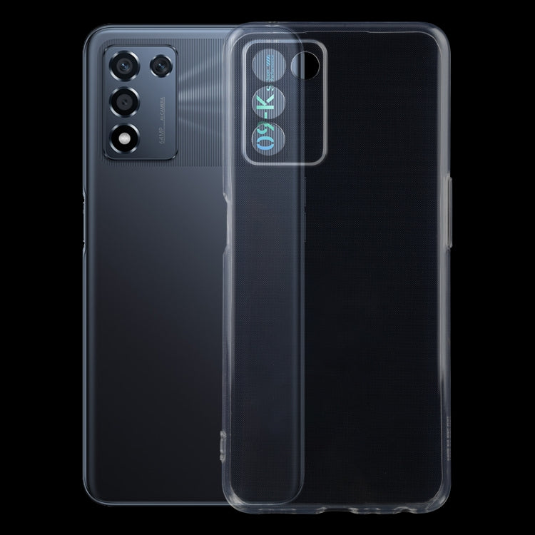 For OPPO K9s / Realme 03s 0.75mm Ultra-thin Transparent TPU Soft Phone Case