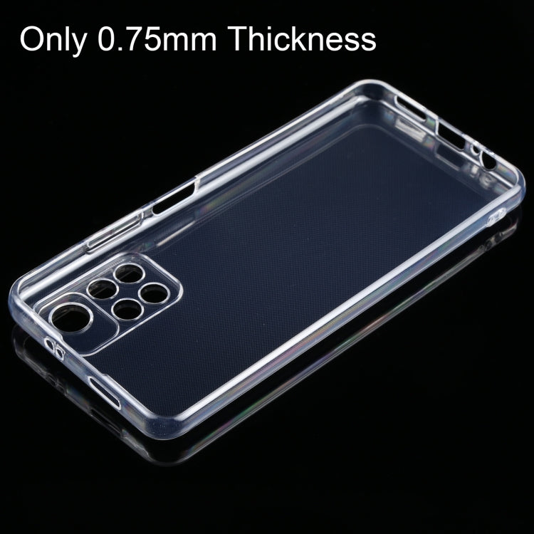 For Xiaomi Redmi Note 11 5G 0.75mm Ultra-thin Transparent TPU Soft Phone Case