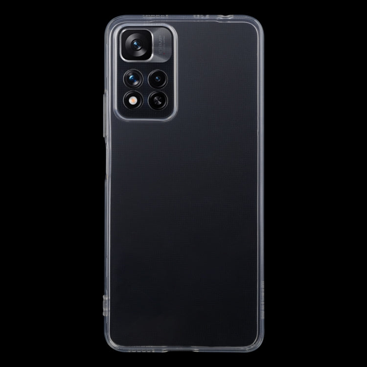 For Xiaomi Redmi Note 11 Pro / 11 Pro+ 0.75mm Ultra-thin Transparent TPU Soft Phone Case